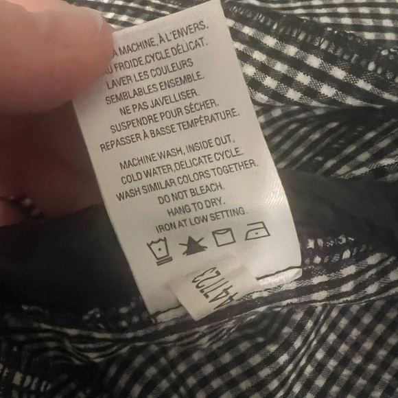Signature by Reitmans Black & White Checkered Capri Pants - Size 20 Petite -NWOT - Picture 6 of 6